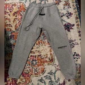 Essentials Heather Gray Joggers Fear of God size XS